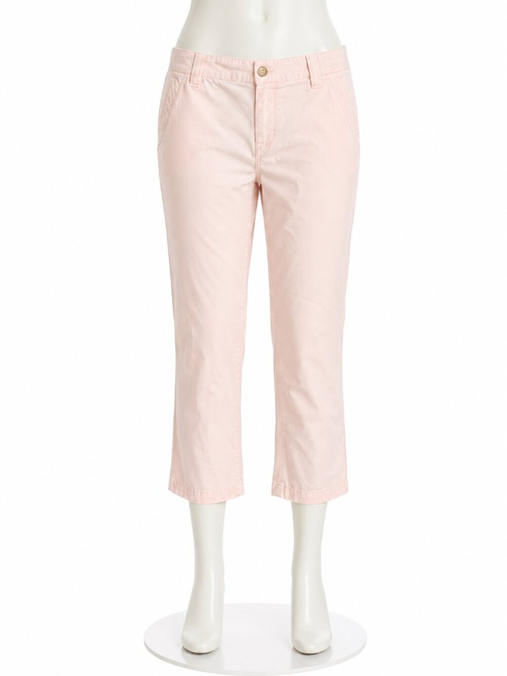 Old Navy Boyfriend Capri Pants – Light Pink – Size 12 Average – Excellent Condit